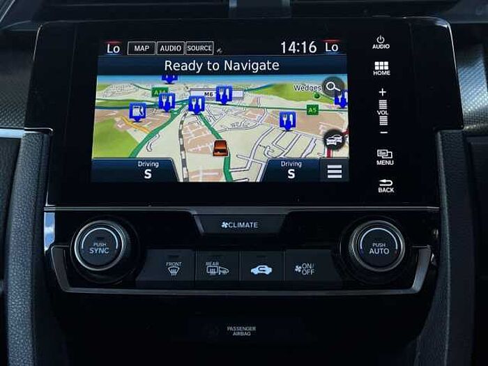 Honda Civic Sr Vtec Cvt 