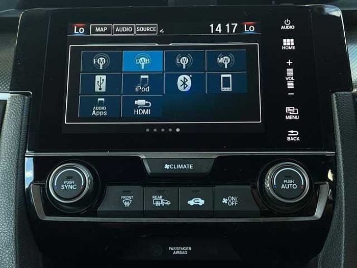 Honda Civic Sr Vtec Cvt 