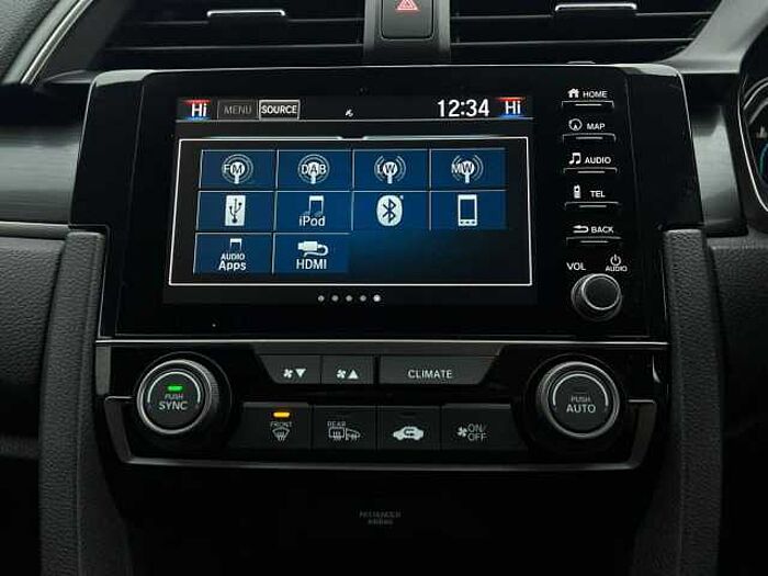 Honda Civic 1.0 VTEC Turbo SR Hatchback 5dr Petrol Manual Euro 6 (s/s) (126 ps) 